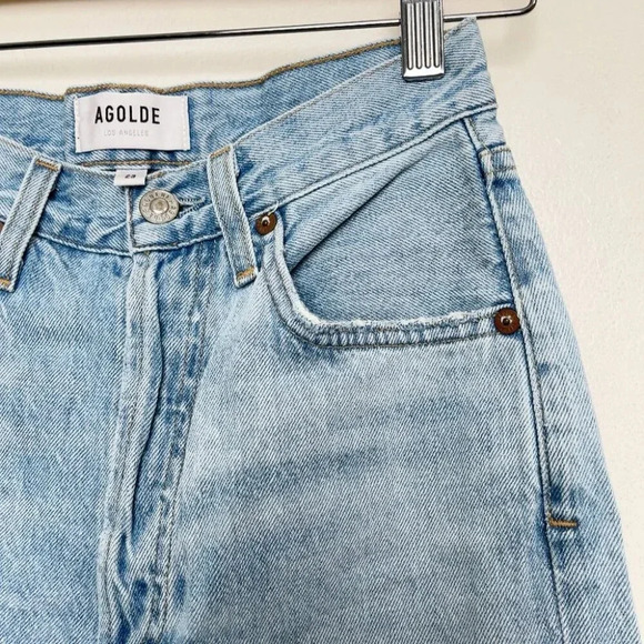 AGOLDE Womens  23 Riley High Rise Straight Crop Jean - Picture 7 of 16